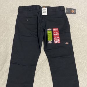 NWT Dickies Double Knee Skinny Straight FLEX Pants 34 waist 30 inseam 33x30